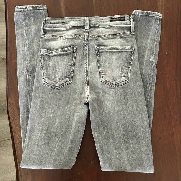 Citizens of Humanity Rocket Crop high rise skinny Jeans Size 24 - Picture 6 of 6
